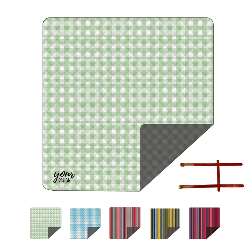 Portable Picnic Blanket With Carry Strap