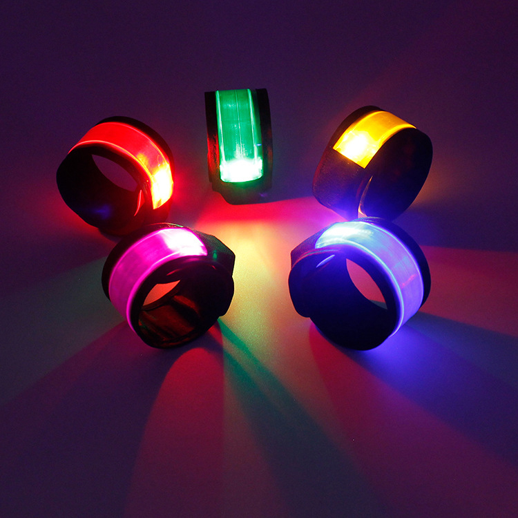 Led Light Up Slap Wristband