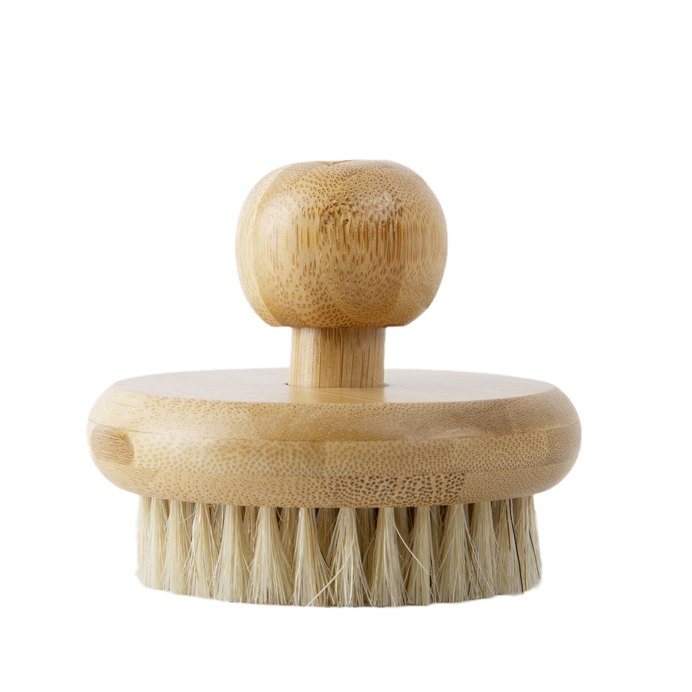 Round Natural Body Brush