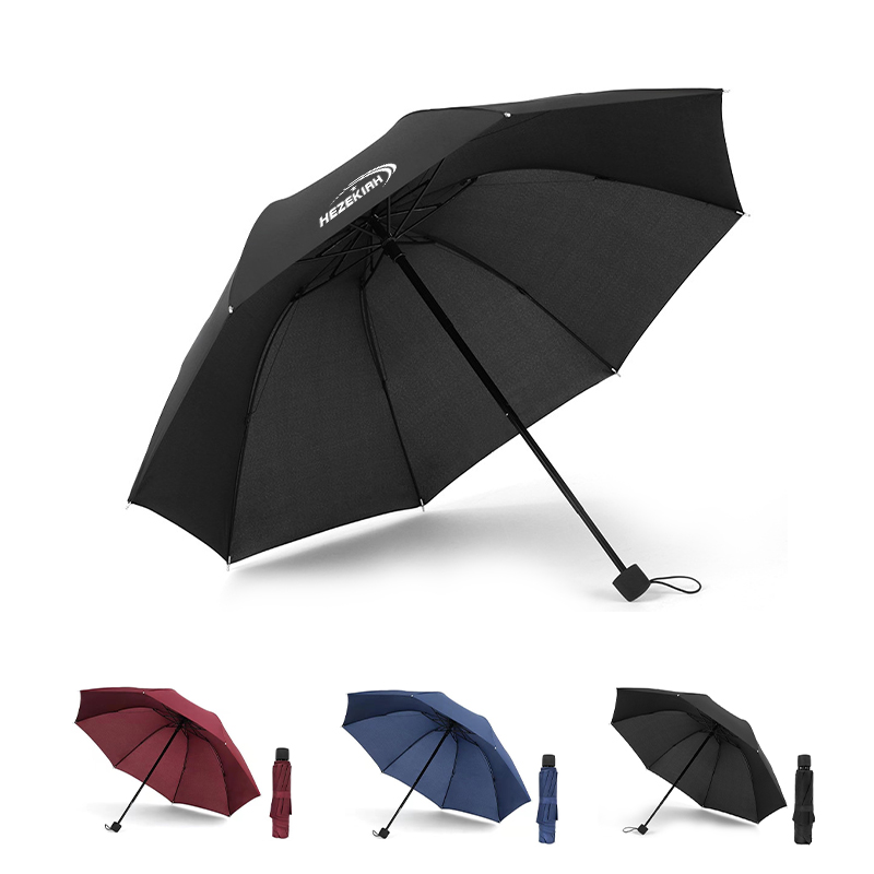 Custom Tri Fold Windproof Umbrella