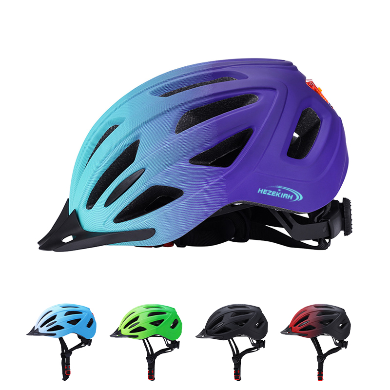 Bicycle Helmet With Rear Light