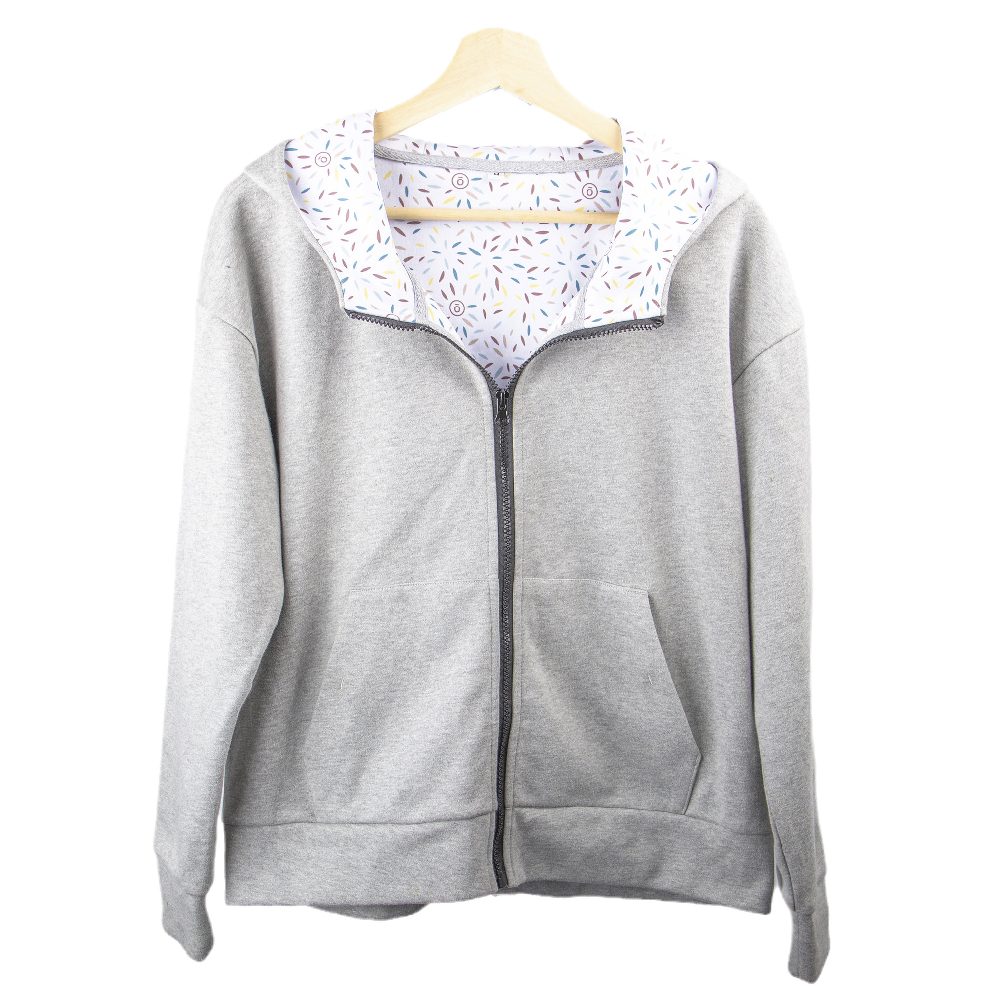 Zip-up Hooded Sweatshirt