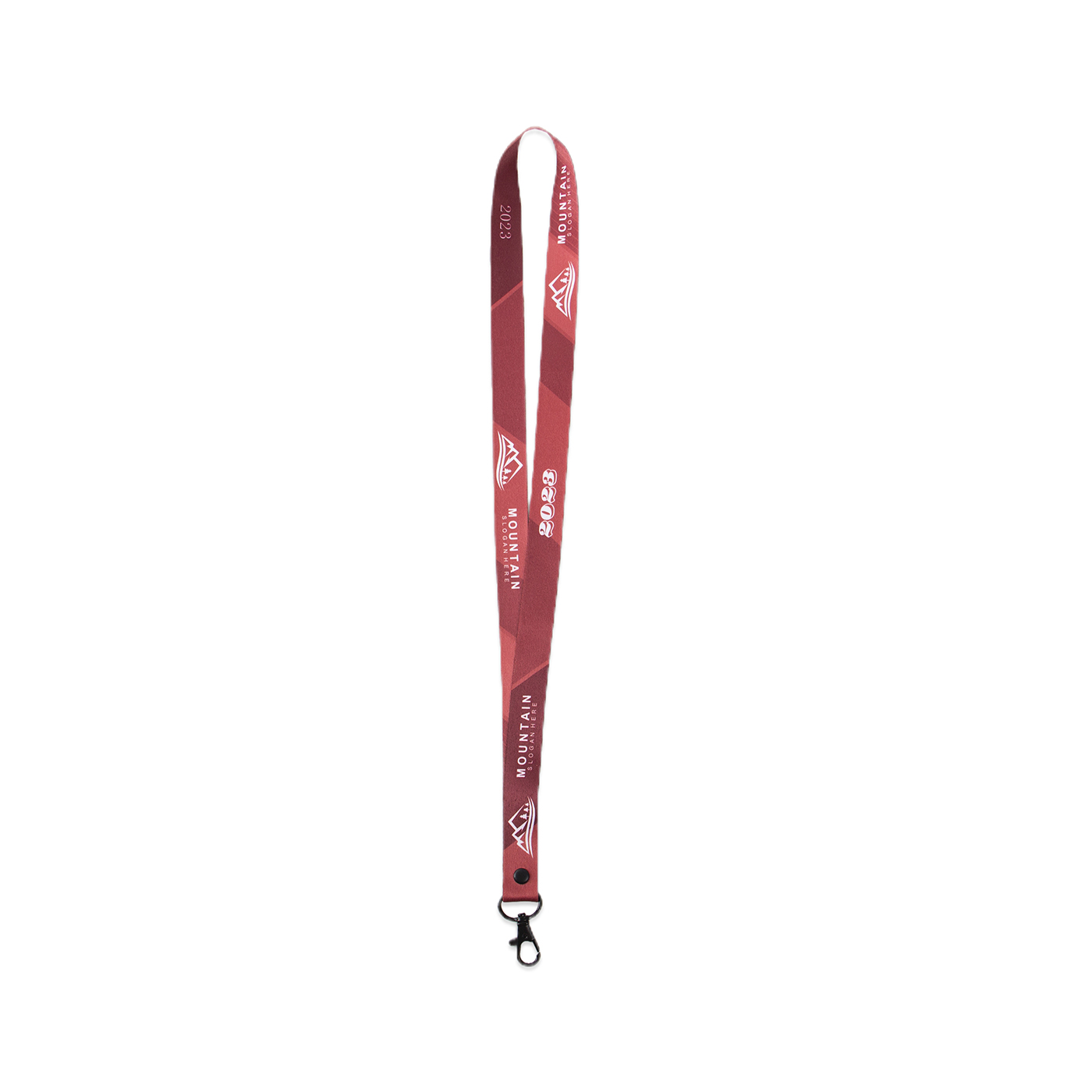 Lanyard ID Holder With Metal Clasp