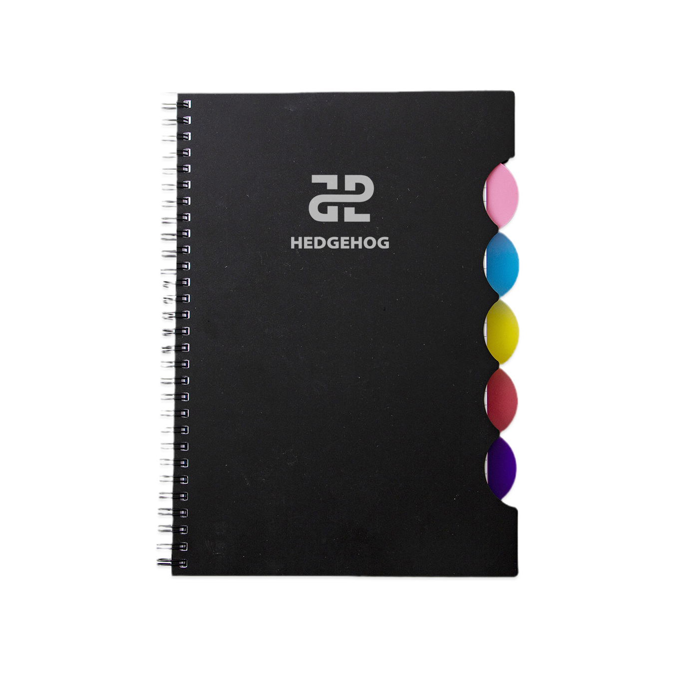 Hardcover Spiral Notebook With Tabs