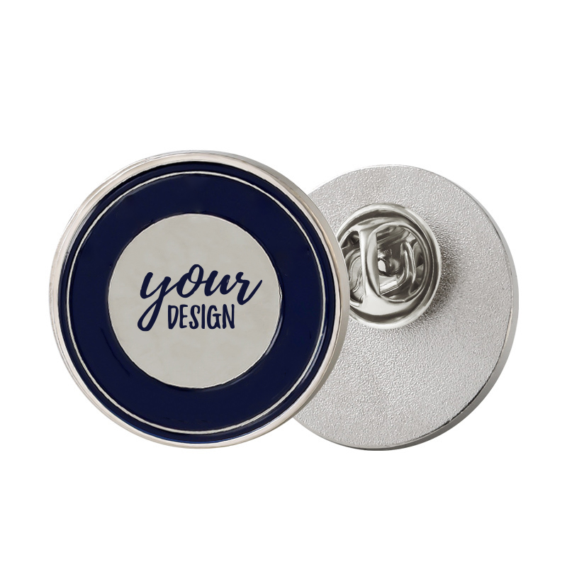 Personalized Small Round Lapel Pin