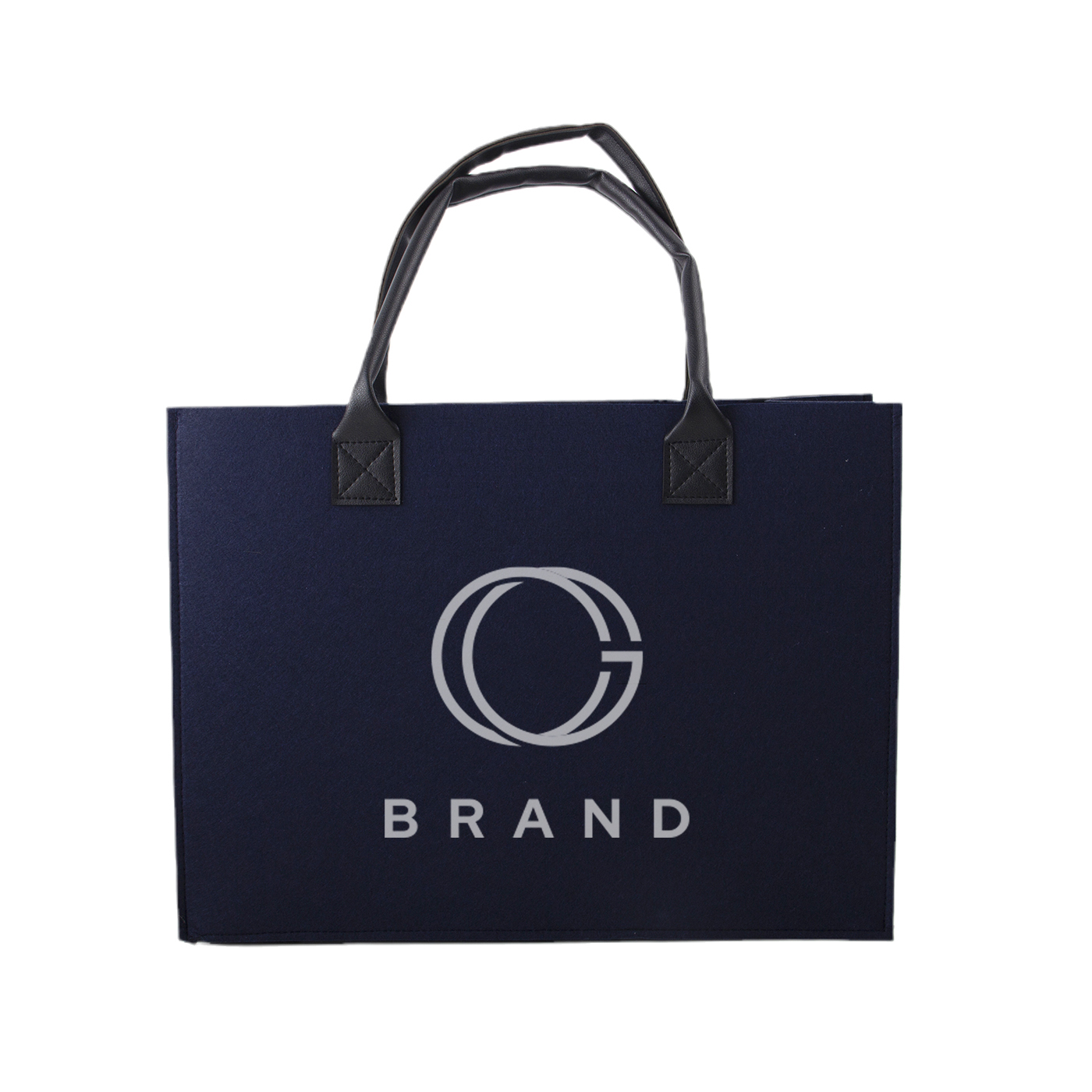 Custom Large Capacity Felt Tote Bag